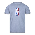 Camiseta New Era Manga Curta NBA - Masculino CINZA