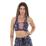 Top Flores Everlast - Adulto CINZA/PRETO