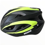 Capacete de Ciclismo Kode Eagle - Adulto Preto/Amarelo Fluor