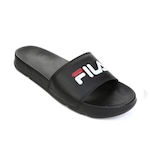 Chinelo Fila Drifter - Adulto PRETO/BRANCO