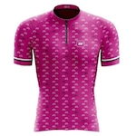 Camiseta de Ciclismo Be Fast Bikes - Feminina ROSA