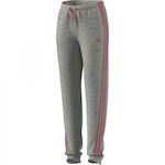 Calça de Moletom adidas Essentials 3-Stripes - Infantil CINZA/ROSA