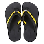 Chinelo Kenner Kivah Cover Highlight - Masculino PRETO/AMARELO