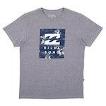 Camiseta Billabong United Stacked III - Masculina CINZA