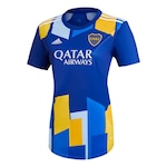 Camisa Boca Juniors III 20/21 adidas - Feminina AZUL