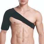 Ombreira Suporte de Ombro MBFit Órtese Neoprene Bilateral - Adulto PRETO