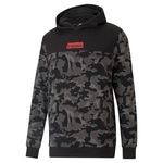 Blusão de Moletom Puma Camo Printed - Masculino PRETO/CINZA