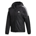 Jaqueta adidas Essentials Insulated Hooded - Feminina PRETO/BRANCO