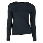 Camiseta Rola Moça Thermo - Feminina PRETO