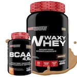 Kit Bodybuilders Whey Protein Chocolate - 900g + BCAA - 100g Chocolate