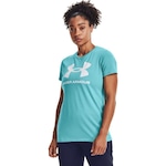 Camiseta Under Armour Sportstyl Live - Feminina AZUL