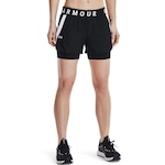 Shorts Under Armour Play Up 2 - Feminino PRETO