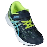 Tênis ASICS Infantil Fantasy 4 Azul/Verde