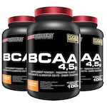 Kit BCAA 4,5 Bodybuilders - 100g - 3 Unidades Natural