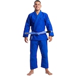 Kimono Jiu Jitsu Atama Trançado Infinity Collab - Unissex AZUL