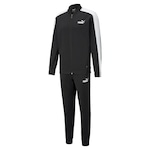 Agasalho Puma Bball Tricot Suit - Masculino PRETO/BRANCO