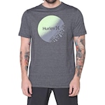 Camiseta Hurley Silk Circle - Masculina PRETO