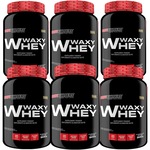 Kit 6x Waxy Whey Morango 900g - Bodybuilders Morango