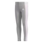 Calça Legging adidas GP0432 - Infantil CINZA