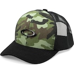 Boné Oakley Metal Ellipse Camo Hat - Trucker - Snapback - Adulto VERDE ESCURO