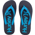 Chinelo Hurley One&Only - Masculino PRETO/AZUL ESC