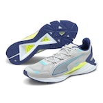 Tênis Puma UltraRide - Masculino CINZA/AZUL