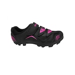 Sapatilha Ciclismo Mtb TSW New Fit - Adulto PRETO/ROSA