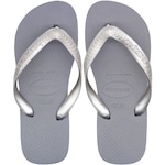 Chinelo Havaianas Top - Feminino PRATA