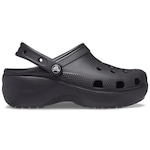 Sandalia Crocs Classic Platform Clog Uni PRETO