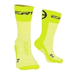 Meia de Ciclismo ERT - 38 a 42 - Adulto Amarelo Fluor