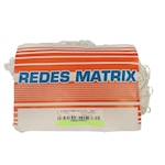 Rede Futsal Matrix Fio 2 Seda Reforçada BRANCO