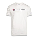 Camiseta Champion Manga Curta Basic - Masculina Off White