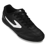 Chuteira Futsal Topper Dominator III - Adulto PRETO/BRANCO