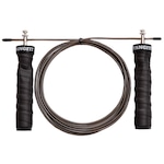 Corda de Pular com Rolamento Yangfit Speed Rope Anatômica PRETO