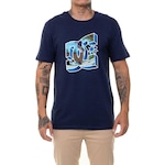 Camiseta Dc Shoes Blabac Kelis - Masculina AZUL ESCURO