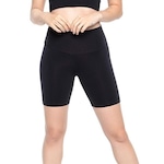 Shorts Trinys Meia Coxa Básico Suplex Power A-714 - Feminino PRETO