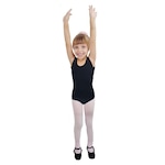 Collant para Ballet Ritmus Regata Alice - Infantil PRETO