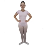 Collant para Ballet Ritmus Meia Manga Tatiana - Adulto ROSA