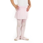 Saia Ballet Ritmus Transpassada Jersey - Infantil ROSA