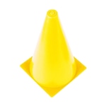 Cone Demarcatório de Agilidade Poker Plástico Rígido 23 Cm AMARELO