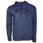 Blusão com Capuz Oakley Patch 2.0 Hoodie - Masculino AZUL/PRETO