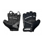 Luvas de Ciclismo Kode Gel Shock Special Grip - Adulto PRETO