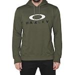 Blusão de Moletom Oakley Fechado Dual Hoodie - Masculino VERDE ESCURO