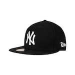 Boné Aba Reta New Era 39FIFTY MLB New York Yankees Basic - Fechado - Adulto PRETO