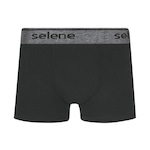 Kit de Cuecas Boxer Selene Algodão - 6 Unidades - Infantil PRETO/CINZA