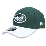 Boné Aba Curva New Era New York Jets 940 Snapback HC Basic - Snapback - Adulto VERDE/BRANCO