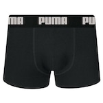 Cueca Boxer Puma Cotton - Adulto PRETO