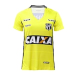 Camisa de Goleiro do Ceará Oficial I 2018 Topper - Feminina AMARELO