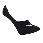 Kit Meias Sapatilha Puma Invisível - 4 Pares - Feminina PRETO/BRANCO