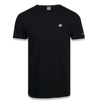 Camiseta Champion Malhão C Bordado Color - Masculina PRETO